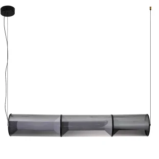 LIGHT PRESTIGE LP-2137/3L SM Lampa wisząca Aeris 3 linia dymna LED CCT