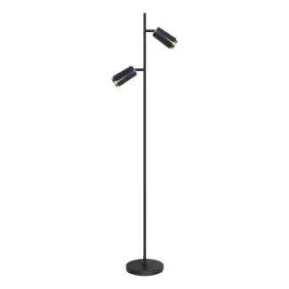 MILAGRO ML0269 FLOWER BLACK GOLD LAMPA PODŁOGOWA 1xGU10