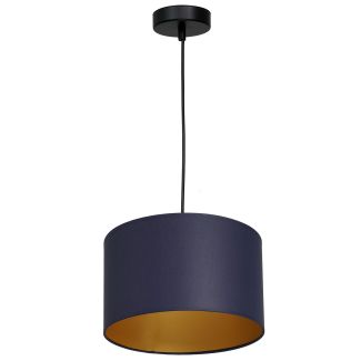 LUMINEX 3567 oprawa sufitowa Arden żyrandol czarny niebieski złoty