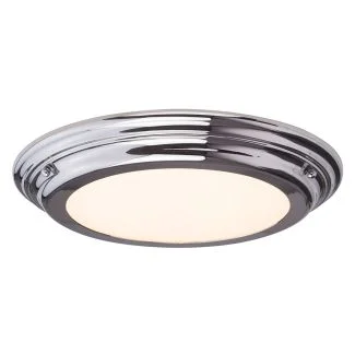 ELSTEAD Welland WELLAND-F-PC 1 Light Flush Light - Polished Chrome