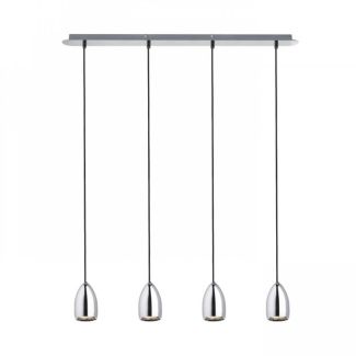 RENDL R12083 BABADES IV wisząca chrom 230V GU10 4x50W