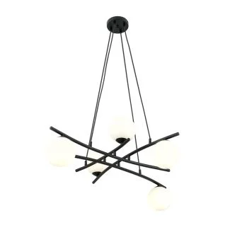 EMIBIG 1201/5 LAMPA WISZĄCA ESSA 5 OPAL