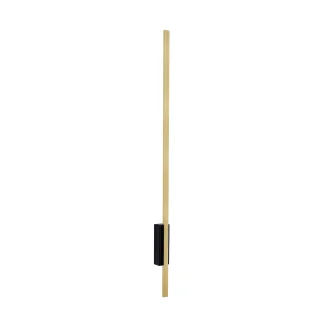 ANTIGO Kinkiet Ebora 1 - Mosiądz mat-czarny (900 mm) 3000K 8241