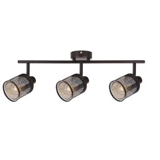 CANDELLUX 93-82541 LAMPA SUFITOWA CANABERA KAWOWE ZŁOTO 3X40W E14 KLOSZ BURSZTYNOWY