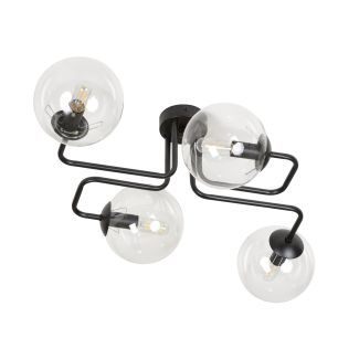 EMIBIG 831/4 LAMPA SUFITOWA BRENDI 4 BL TRANSPARENT