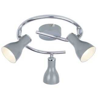 CANDELLUX 98-66633 JULIE SPIRALA 3X40W E14 SZARY