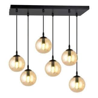 EMIBIG 713/6 LAMPA WISZĄCA COSMO 6 BL MIODOWY