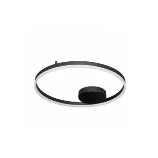 AZZARDO AZ4701 HALO 60 BK DECORATIVE TOP BLACK