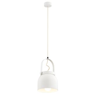 ARGON 8280 LOGAN lampa wisząca 1 pł. kremowy biały