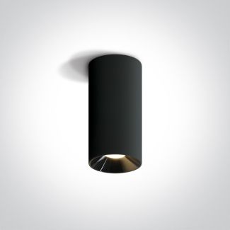 ONE LIGHT 12115D/B/W Stilida czarny cylinder COB LED 3000K 15W
