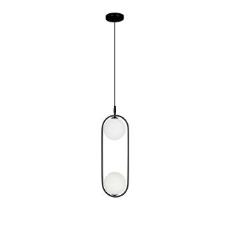 CANDELLUX 32-10155 CORDEL ZWIS 2X28W G9 CZARNY