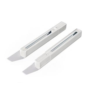 AZZARDO AZ3002 Track set 1,5m + End power + End Cap (white) szyna zasilanie zaślepka 3-fazowy