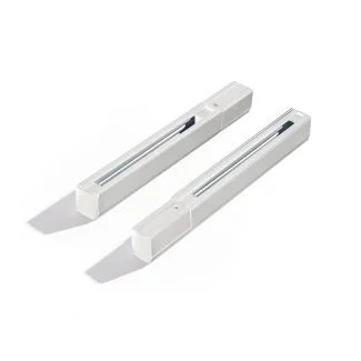 AZZARDO AZ3002 Track set 1,5m + End power + End Cap (white) szyna zasilanie zaślepka 3-fazowy