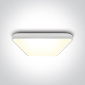 ONE LIGHT 62160A/W/W Pefkos biały plafon LED 3000K 62W