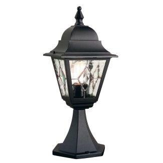 ELSTEAD NORFOLK NR3 BLK Pedestal Lantern