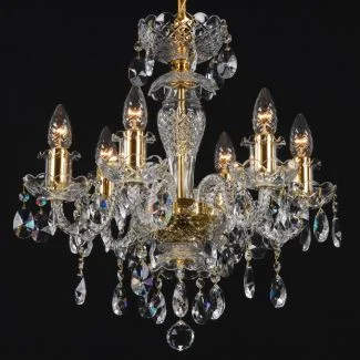 ECRYSTAL ZYR-06 Crystal-BG (gold tubes)