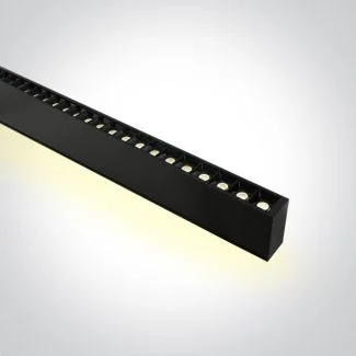 ONE LIGHT 38150BU/B/W Mesaria czarna oprawa do montażu podwieszanego UGR17 3000K 40W z 48 punktami LED