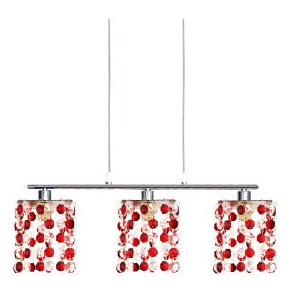 CANDELLUX 33-59287 CLASSIC ZWIS 3X40W G9 CZERWONY