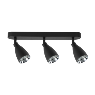 LIGHT PRESTIGE LP-3103/3WS BK Campana 3 spot czarny 3xGU10