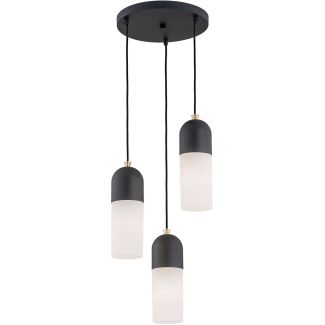 ARGON BURGOS 1467 lampa wisząca 3 pł. okrągła podsufitka