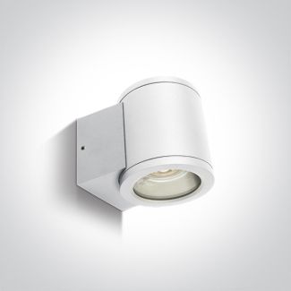ONE LIGHT 67400A/W Cosmo biały zewnętrzny cylinder ścienny 35W MR16 GU10