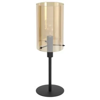 EGLO 39541 LAMPA POLVERARA OPRAWA STOŁOWA TL/1 E27 SCHWARZ/AMBER POLVERARA