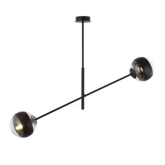 EMIBIG 1168/2 LAMPA SUFITOWA LINEAR 2 BLACK/STRIPE
