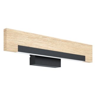 EGLO 99294 LAMPA CAMACHO OPRAWA ŚCIENNA LED-WL/1 SCHWARZ/EICHEFARBEN CAMACHO