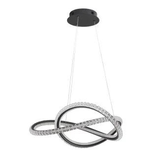 Luces Exclusivas TEPIC LE42820 LAMPA WISZĄCA LED czarny