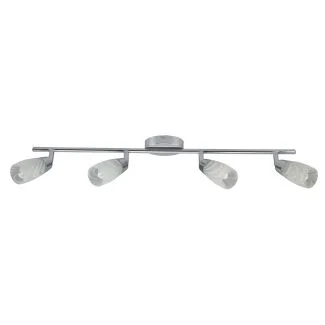 CANDELLUX 94-28412 LAMPA LAUFER LISTWA 4X40W G9 CHROM