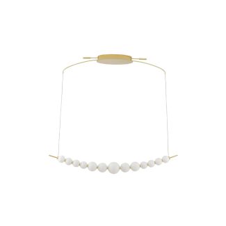 Luces Exclusivas MOCA LE42747 LAMPA WISZĄCA LED złoty