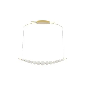 Luces Exclusivas MOCA LE42747 LAMPA WISZĄCA LED złoty
