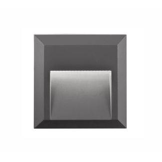 Luces Exclusivas TERRASSA LE71437 LAMPA ZEWNĘTRZNA ŚCIENNA szary