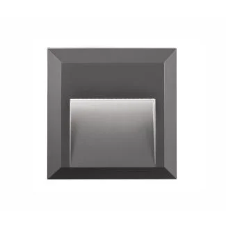Luces Exclusivas TERRASSA LE71437 LAMPA ZEWNĘTRZNA ŚCIENNA  szary