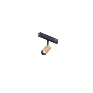 AZZARDO AZ4591 NIKKI TRACK MAGNETIC 3W 3000K GO/BK TECHNICAL TRACK GOLD / BLACK reflektor do szyny magnetycznej