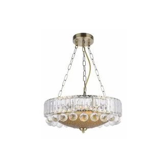 REALITY 323003-04 Irsina - lampa wisząca 3 płomienna patyna