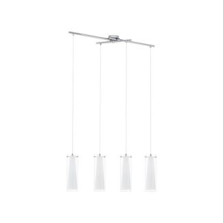 EGLO 89834 LAMPA PINTO OPRAWA WISZĄCA HL/4 E27 CHROM/KLAR/WEISS PINTO