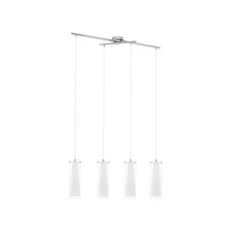 EGLO 89834 LAMPA PINTO OPRAWA WISZĄCA HL/4 E27 CHROM/KLAR/WEISS PINTO