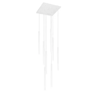 ANTIGO Lampa wisząca Yabu 8 - Biała (700 mm) 7577