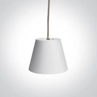 ONE LIGHT 63038 Lazarina gipsowa lampa wisząca białym z oprawką GX53 7W