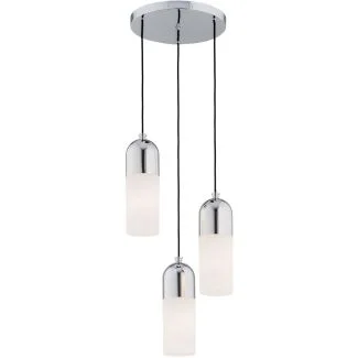 ARGON BURGOS 1465 lampa wisząca 3 pł. okrągła podsufitka