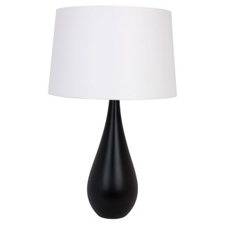 HELLUX 4112239 Lampa stołowa komodowa VASE - czarna