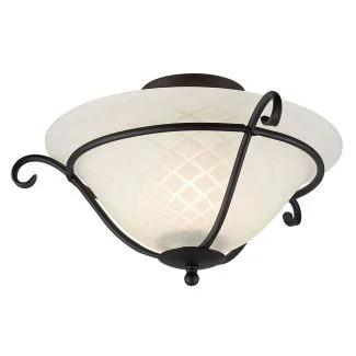ELSTEAD TORCHIERE TCH/F BLACK Flush Mount