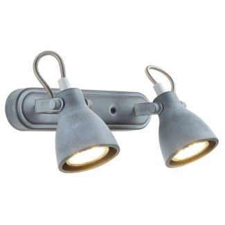 CANDELLUX 92-64400 ASH LISTWA 2X40W GU10 SZARY MAT