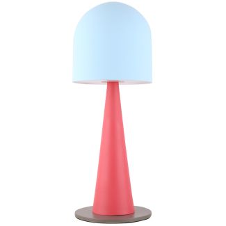 CANDELLUX 50501163 LAMPA STOŁOWA VISBY 1 NIEBIESKI CZERWONY