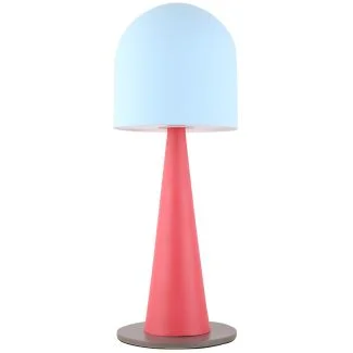 CANDELLUX 50501163 LAMPA STOŁOWA VISBY 1 NIEBIESKI CZERWONY