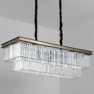 Step into Design MP0097B Lampa wisząca SPARKLE DOUBLE antracyt 100 cm