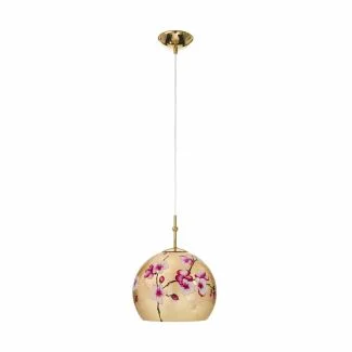 KOLARZ 0392.31S.3.PR.AU LUNA lampa wisząca złoto 24K