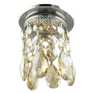 CANDELLUX 2243934 SK-64 CH/G MR16 CHROM OPR. STROP. DEKORACYJNA TRANSPARENTNA ZŁOTA MR16 50W