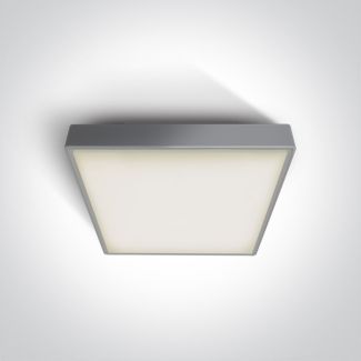 ONE LIGHT 67282ANE/G/W Skarpiza oświetlenie awaryjne szary plafon LED 3000K 16W IP65